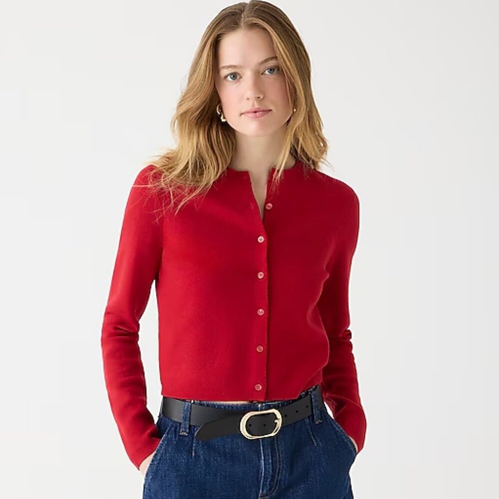 J. Crew Cardigan sweater in Tencel